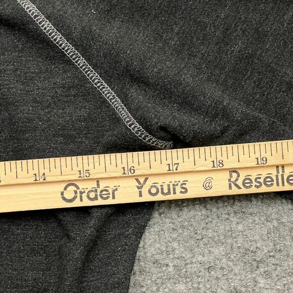 KUHL Womens M Cowl Neck Pullover Sweater Gray Tencel Blend Thumbholes Athleisure - Picture 10 of 12